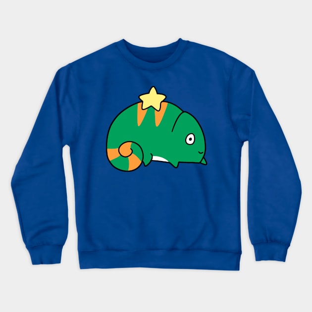 Star Chameleon Crewneck Sweatshirt by saradaboru